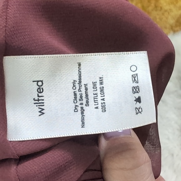 Aritzia Wilfred Brown Dress Maxi Small - Picture 6 of 13